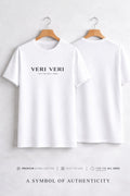 VERI VERI Essential Tee – White For The Real Ones