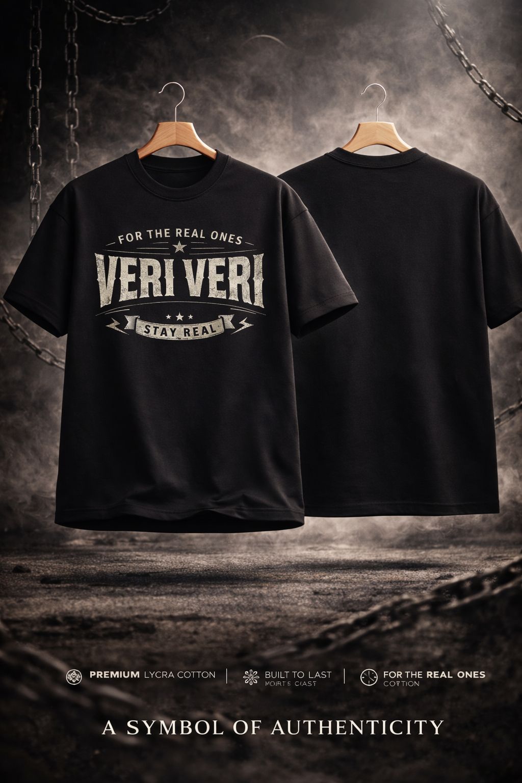 VERI VERI Black Tee — A Statement Of Quiet Confidence